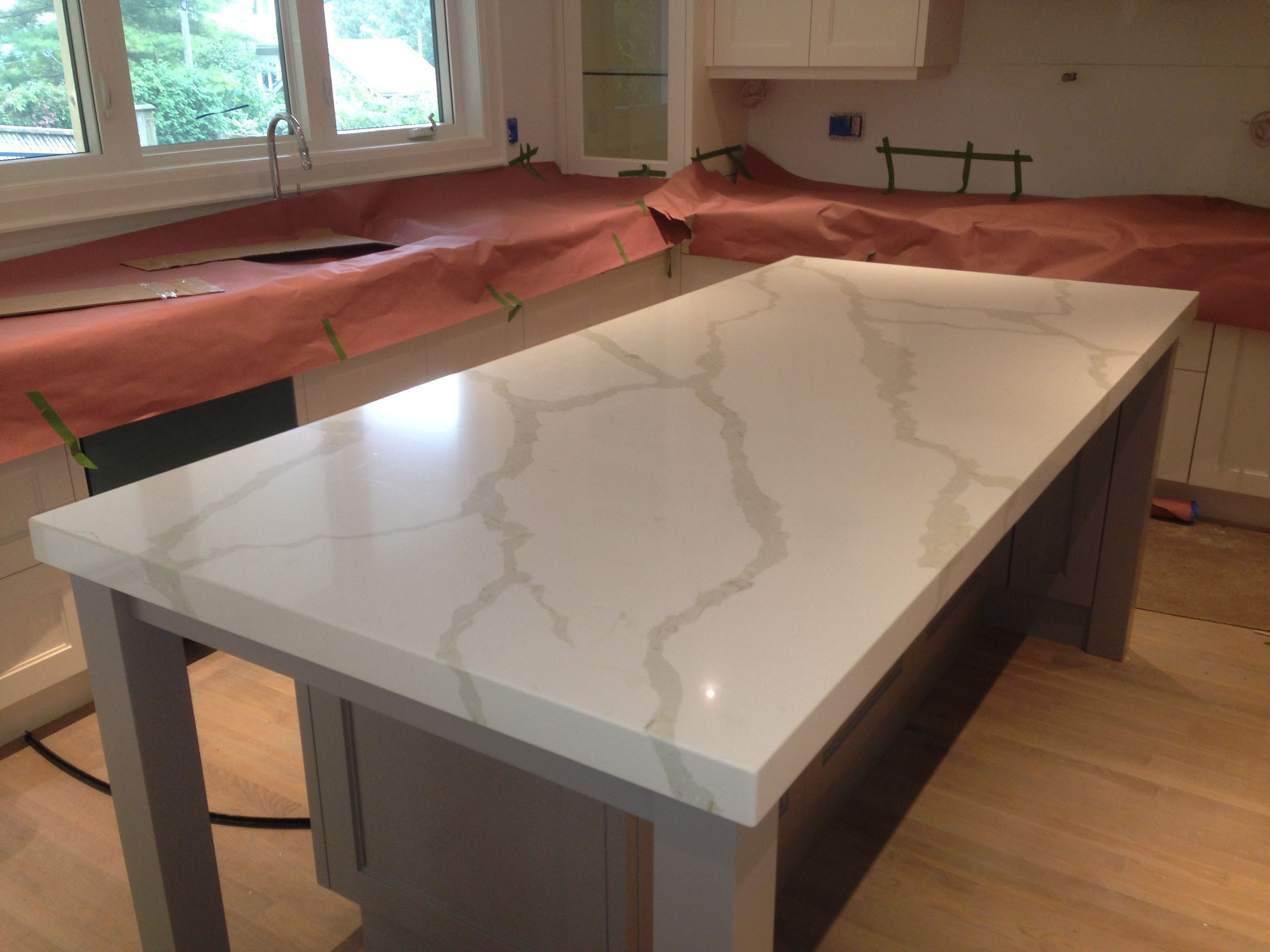 Kitchen countertop installation — project 1