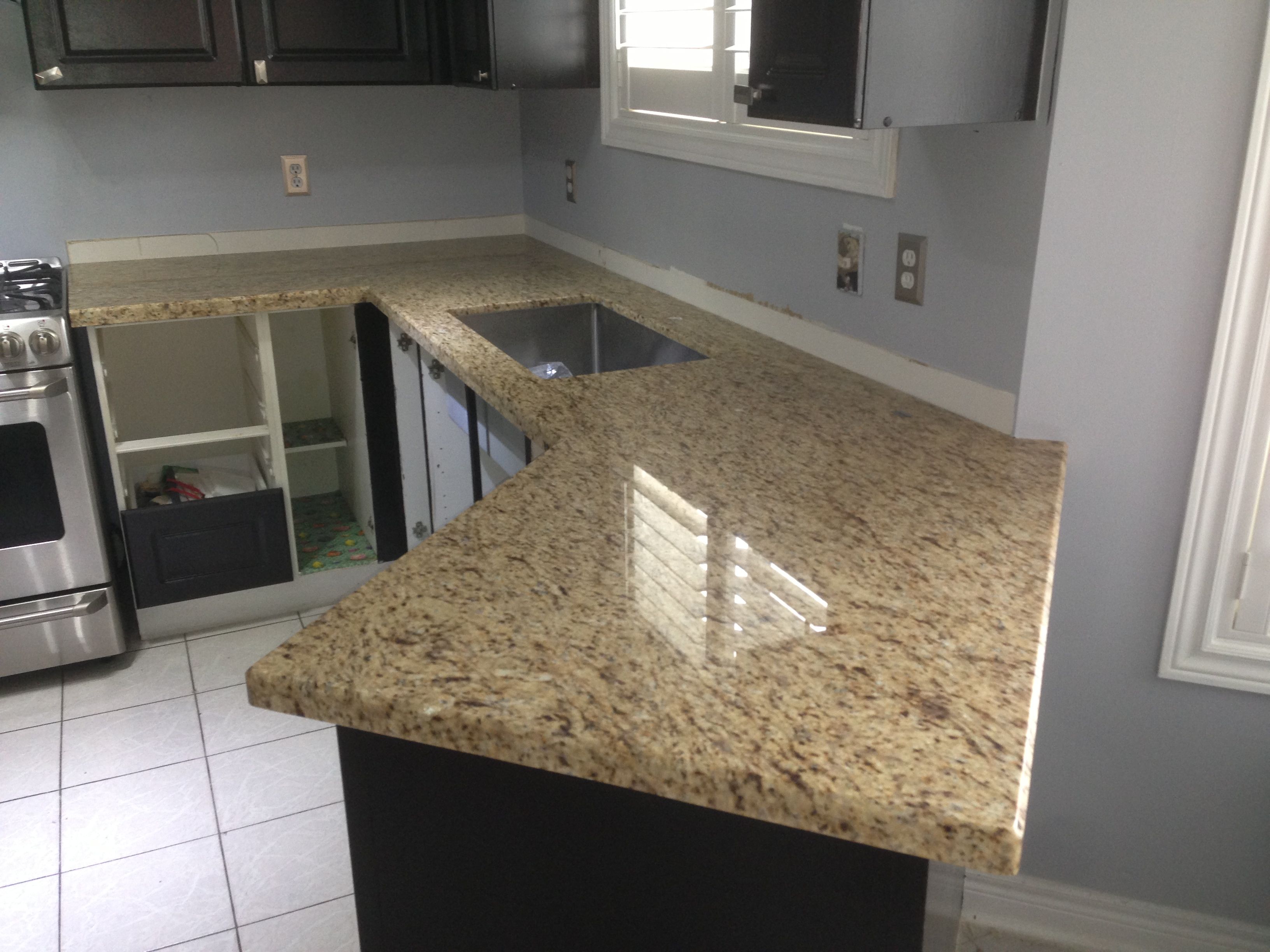 Kitchen countertop installation — project 3