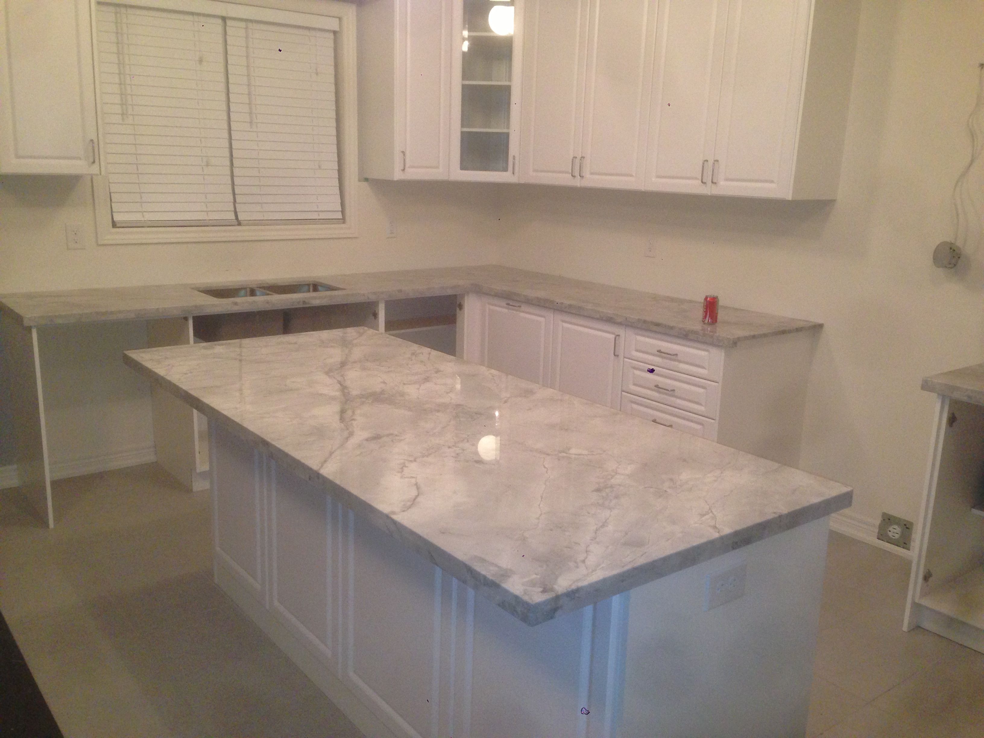 Kitchen countertop installation — project 6