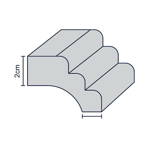 waterfall edge profile
